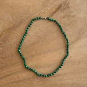 NWOT Tuckernuck Malachite Necklace